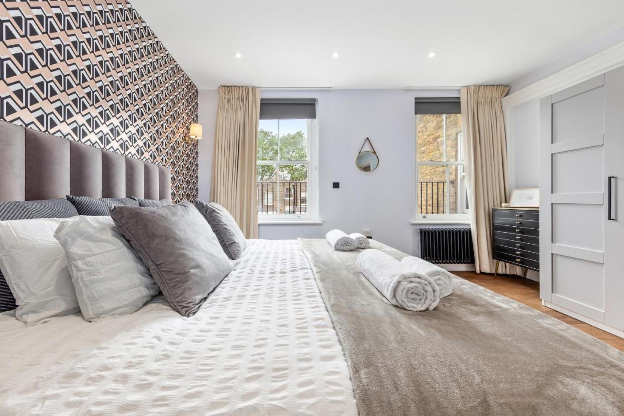 Stylish 2 Bedroom Apartment In Westminster Sleeps 5 With Ac Londýn Exteriér fotografie