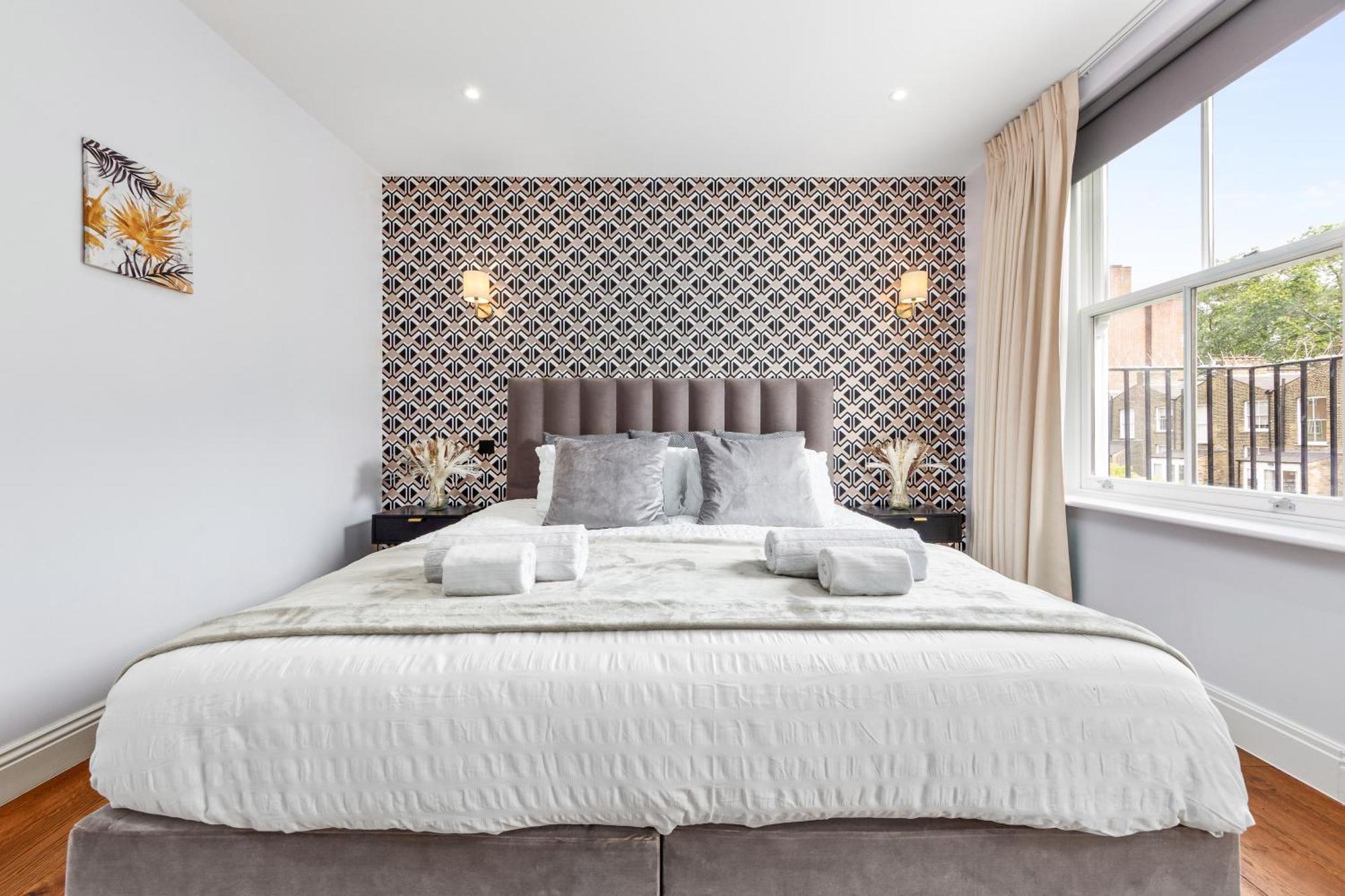 Stylish 2 Bedroom Apartment In Westminster Sleeps 5 With Ac Londýn Exteriér fotografie