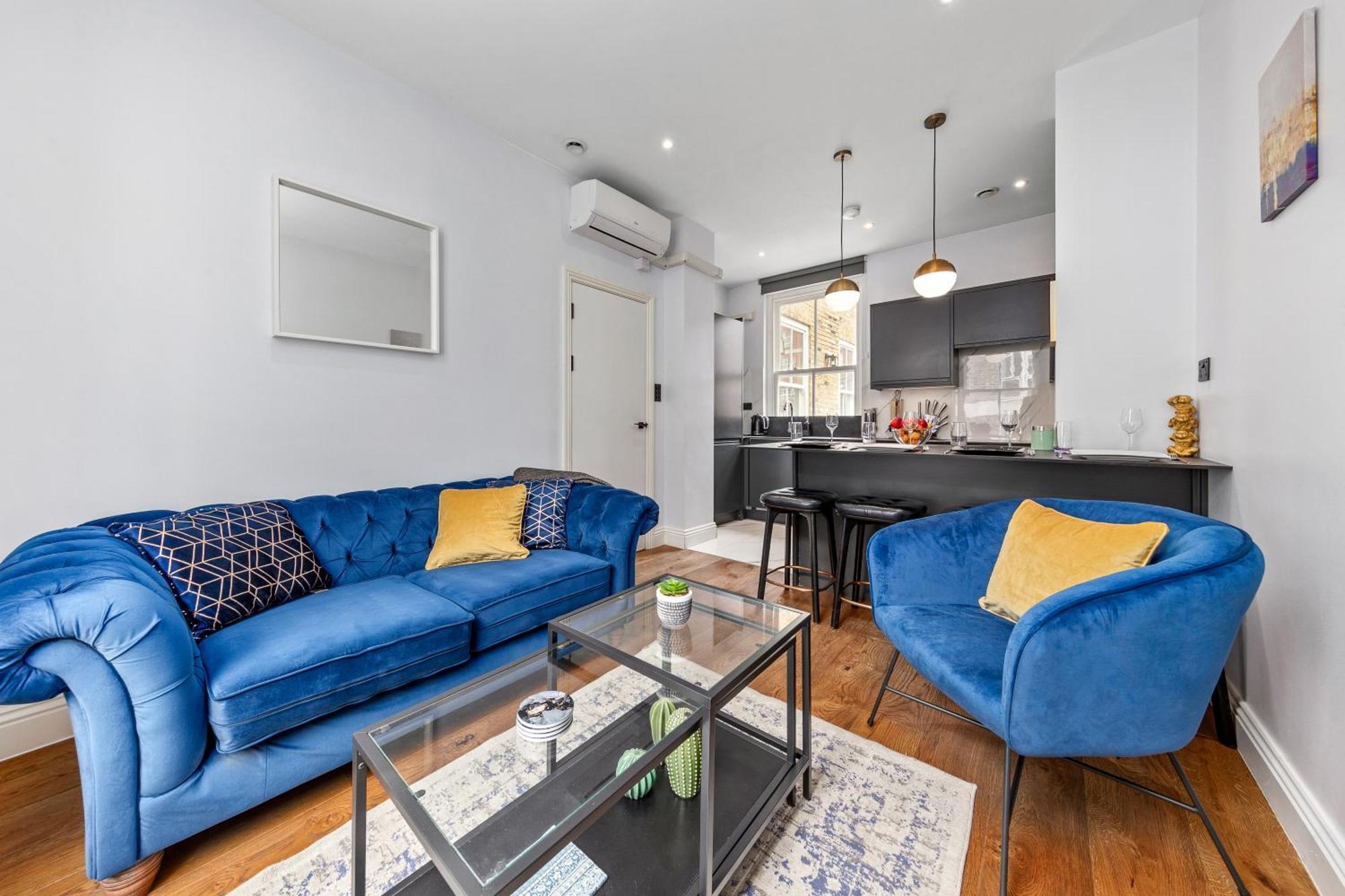 Stylish 2 Bedroom Apartment In Westminster Sleeps 5 With Ac Londýn Exteriér fotografie